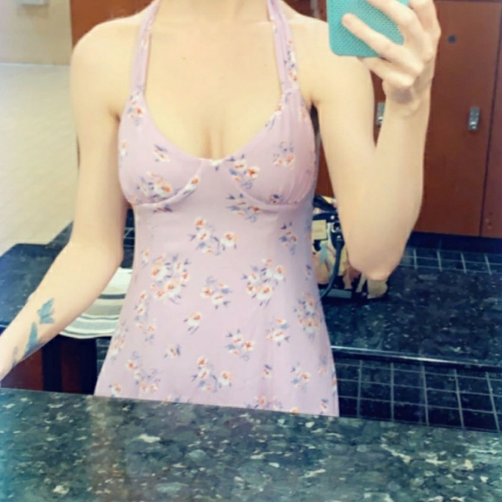 F21 Cute Lilac Dress